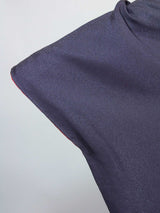 美品 豪華 振袖 幻の花辻ヶ花文様 金通糸 金駒刺繍 正絹 ブルーグレー×臙脂色系