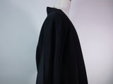美品 黒羽織 花模様 日本刺繍 絹製品 日本製品 Kimono jacket