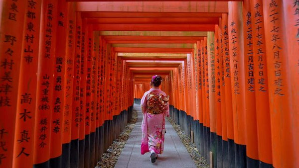 Japanese kimono リサイクル着物