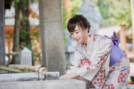 Japanese kimono リサイクル浴衣