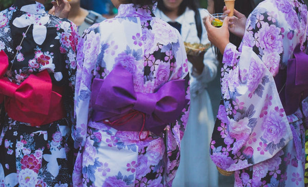 Japanese kimono yukata お祭り　浴衣