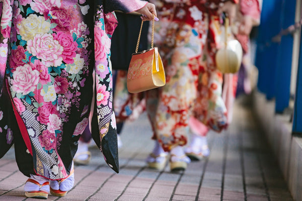 Japanese kimono yukata 振袖　成人式