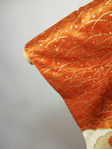Luxury Furisode Kimono｜雲取り花文様 金駒刺繍 金彩 正絹 Silk Japanese Formal Kimono