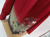 【フルセット】振袖（袋帯・長襦袢・帯揚げ・帯締め付き）／正絹／豪華コーデ一式　    Full set / Complete set