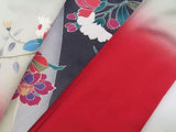 【フルセット】振袖（袋帯・長襦袢・帯揚げ・帯締め付き）／正絹／豪華コーデ一式　    Full set / Complete set