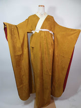 新品 Furisode Kimono Full Set 正絹 桜文様 花文様 袋帯・やまと誂え刺繍半衿長襦袢・帯揚げ・帯締め付き Ready to Wear 逸品