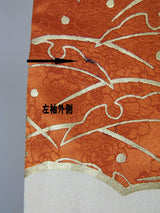 Luxury Furisode Kimono｜雲取り花文様 金駒刺繍 金彩 正絹 Silk Japanese Formal Kimono