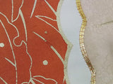 Luxury Furisode Kimono｜雲取り花文様 金駒刺繍 金彩 正絹 Silk Japanese Formal Kimono