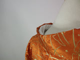 Luxury Furisode Kimono｜雲取り花文様 金駒刺繍 金彩 正絹 Silk Japanese Formal Kimono