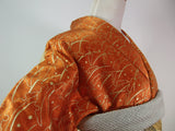 Luxury Furisode Kimono｜雲取り花文様 金駒刺繍 金彩 正絹 Silk Japanese Formal Kimono