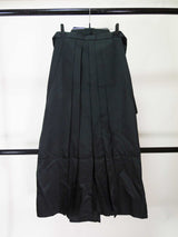 Hakama Pants for Men's Kimono Made in Japan Vertically Striped, Black L-Sun Gyotan Hakama (Skirt Type)