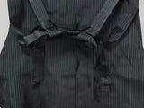 Hakama Pants for Men's Kimono Made in Japan Vertically Striped, Black L-Sun Gyotan Hakama (Skirt Type)