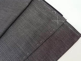 Vintage Men’s Kimono Set｜未使用　男着物2点セット 紬着物・羽織・正絹 大島紬ブランド　手縫い 日本製 焦茶色　No13
