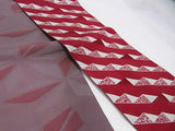 Crimson Geometry Reversible Hanhaba Obi | 麻の葉文様×幾何学模様 リバーシブル半幅帯 未使用 浴衣・小紋に