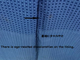 Yukata Homme en Coton | Motif à Carreaux Indigo Teint à la Main | Bleu Marine | Kimono d'Été Japonais