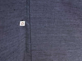 Unused men's kimono, 2-piece set of haori jacket and kimono, silk, blue-gray color, beautiful.