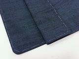 Unused men's kimono, 2-piece set of haori jacket and kimono, silk, blue-gray color, beautiful.