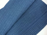 Men's Yukata | Ajiro Weave Pattern | Indigo Gray Cotton | Hand-Sewn Traditional Summer Kimono ②
