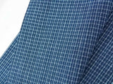 Men's Yukata | Ajiro Weave Pattern | Indigo Gray Cotton | Hand-Sewn Traditional Summer Kimono ②