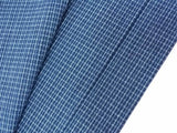 Men's Yukata | Ajiro Weave Pattern | Indigo Gray Cotton | Hand-Sewn Traditional Summer Kimono ②