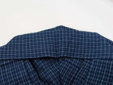 Men's Yukata | Ajiro Weave Pattern | Indigo Gray Cotton | Hand-Sewn Traditional Summer Kimono ②