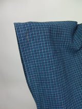 Men's Yukata | Ajiro Weave Pattern | Indigo Gray Cotton | Hand-Sewn Traditional Summer Kimono ②