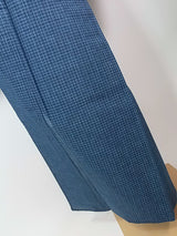 Men's Yukata | Ajiro Weave Pattern | Indigo Gray Cotton | Hand-Sewn Traditional Summer Kimono ②