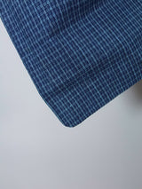 Men's Yukata | Ajiro Weave Pattern | Indigo Gray Cotton | Hand-Sewn Traditional Summer Kimono ②
