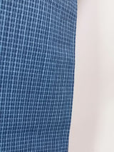 Men's Yukata | Ajiro Weave Pattern | Indigo Gray Cotton | Hand-Sewn Traditional Summer Kimono ②