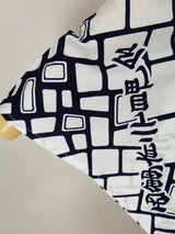 Beautiful yukata Ladies Nishikameari Station 2-chome-kai Cotton product with Kanji characters Japanese product Japanese yukata