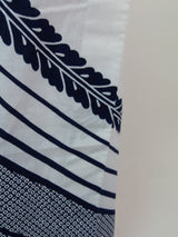Yukata japonais, yukata-sukebake, motif de connexion de feuilles de glycine, yukata japonais, femmes, couture à la main, taille SS.