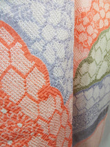 総絞り 振袖 長襦袢セット 正絹 金彩 桜色 絹のダイヤモンド “Long sleeve furisode”