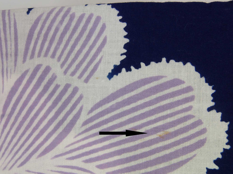Yukata imprimé avec motif floral yukata japonais Produit japonais Bleu marine