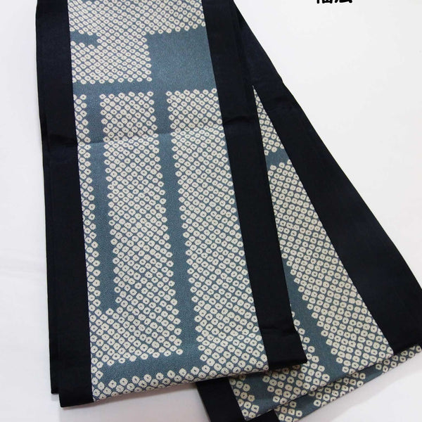 Ü ☆Handmade☆半幅帯『funky♪（グレー）✖️ストライプ』 Ü ☆Handmade☆半幅帯『funky♪（グレー）✖️ストライプ』 Ü