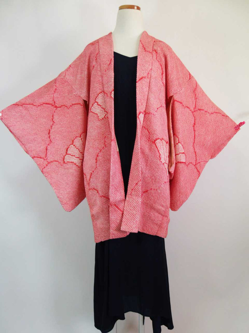 Japanese Kimono, Blue Sea Waves, Kimono jacket made of silk