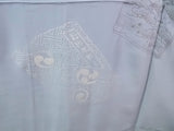 Vintage Men’s Kimono Set｜男着物3点セット 紬着物・羽織・長襦袢 正絹 手縫い 日本製 紺色  No12