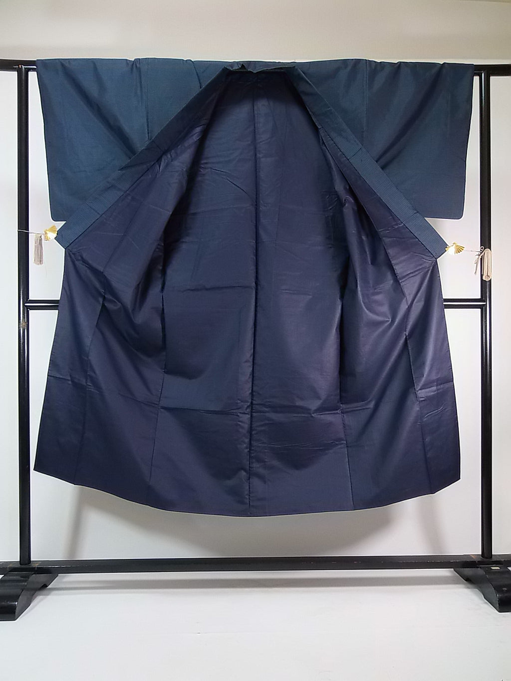 Men's Kimono Haori Jacket Set - Tortoise shell - Oshima Tsumugi Brand ...
