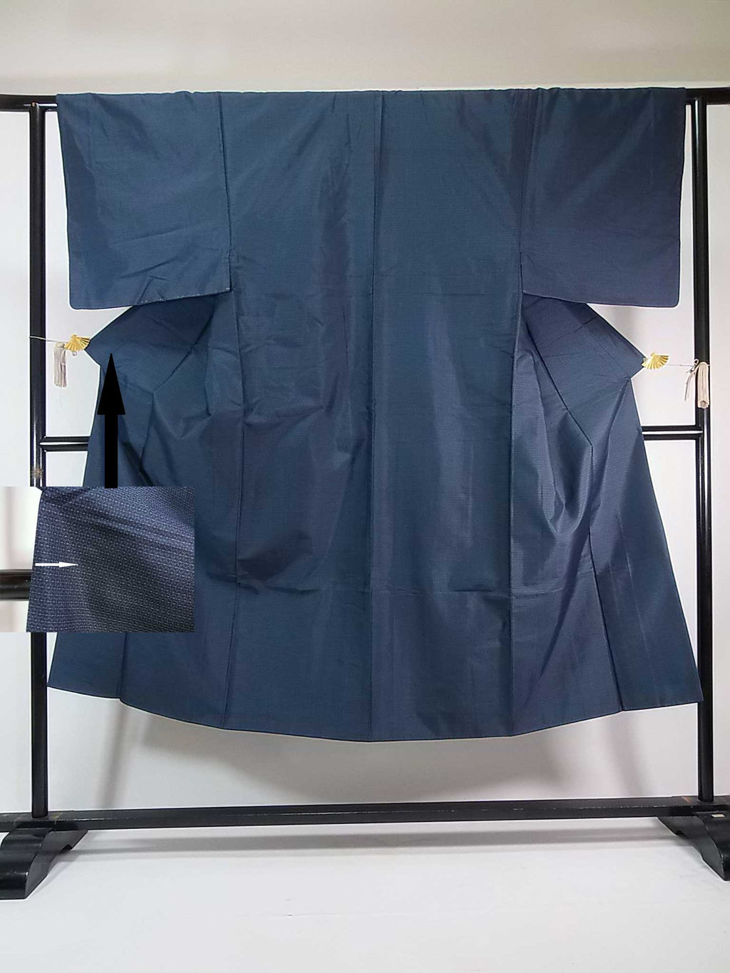 Men's Kimono Haori Jacket Set - Tortoise shell - Oshima Tsumugi Brand ...