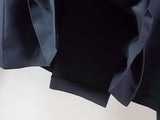 ゴシッククロス刺繍 洗える男袴 グレー ポリエステル Lサイズ 紐下92cm (36,2in)Lサイズ　日本製品　京都九重製品