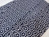 **Yukata Homme Teint selon la Technique Traditionnelle | Motif Kikkō (Écailles de Tortue) | Cousu Main | Coton**