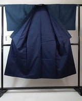 男着物　羽織ジャケットセット　亀甲　御召し着物　 Men’s Haori Jacket Style Japanese men's kimono No.9