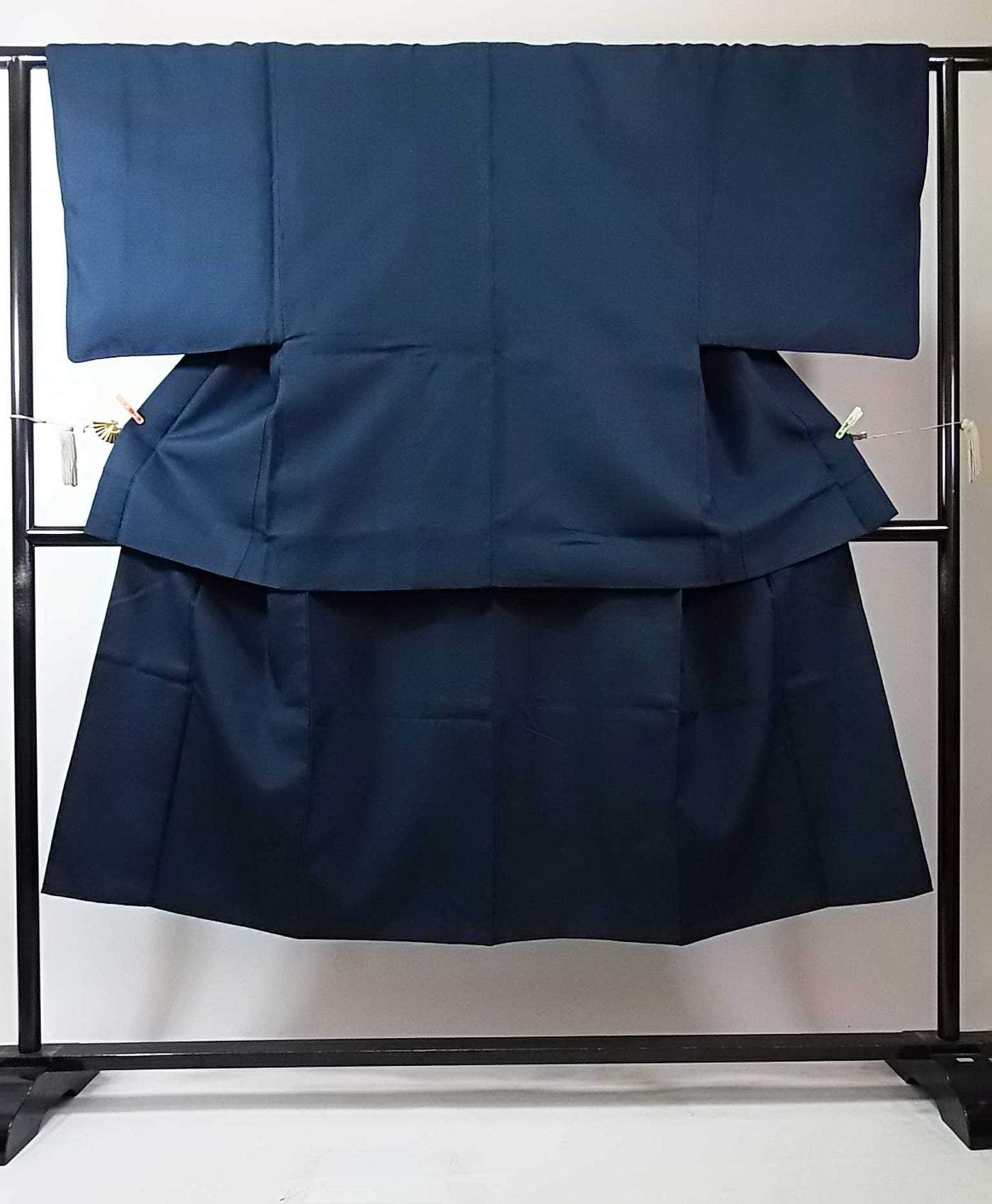 男着物 羽織ジャケットセット 亀甲 御召し着物 Men