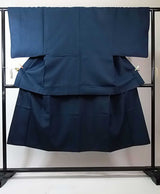 男着物　羽織ジャケットセット　亀甲　御召し着物　 Men’s Haori Jacket Style Japanese men's kimono No.9