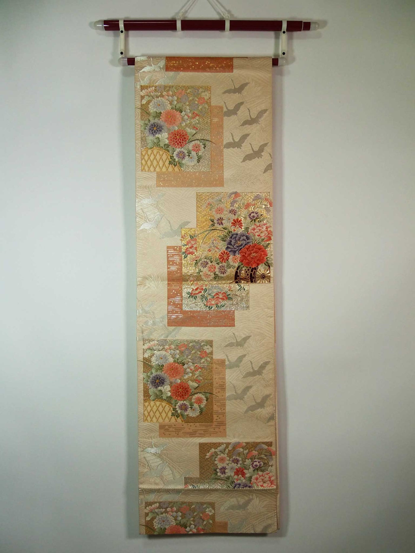 A836豪華刺繍‼️花嫁衣装帯‼️テーブルランナー1ｍ79cm A836豪華刺繍‼️花嫁衣装帯‼️テーブルランナー1m79cm