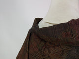 Unused Tsumugi Kimono, Tokamachi, Kiribame pattern, Japanese kimono, made of silk, Japanese product, beautiful.