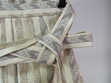 洗える男性用 行灯袴 矢羽根文様 丈91cm｜Washable Men’s Andon Hakama, Beige Yabane Pattern