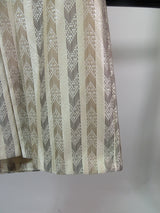 洗える男性用 行灯袴 矢羽根文様 丈91cm｜Washable Men’s Andon Hakama, Beige Yabane Pattern