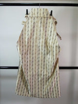 洗える男性用 行灯袴 矢羽根文様 丈91cm｜Washable Men’s Andon Hakama, Beige Yabane Pattern