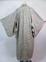 日本江户时代图案的城下町 由真正的和服制成和服长袍丝绸产品男女通用和服外套日本和服长毛衣日本传统图案