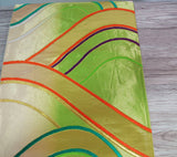 Luxurious Bag Zone Remake Table Runner Aomi Wavy